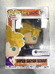 figurine funko pop ! dbz - super saiyan son gohan exclu pop 10cm