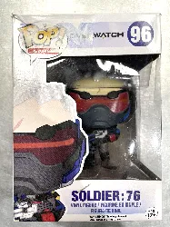 figurine funko pop overwatch n° 96 - soldier 76 (sdcc 2018)