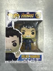 figurine funko! pop - marvel - avengers infinity war s2 - bruce banner with hulk head - 10 cm - 419