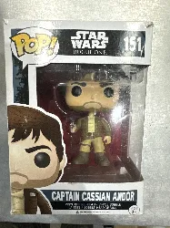 figurine funko! pop - star wars - captain cassian andor brown jacket - n°151