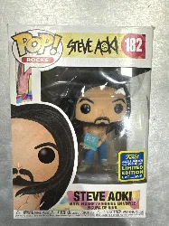 figurine funko! pop - steve aoki n°182 - steve aoki (48913)