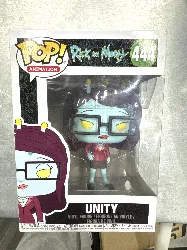 figurine funko! pop - rick & morty - unity - 444