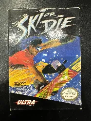 console nintendo 'sega of america, inc.' ski or die nintendo nes