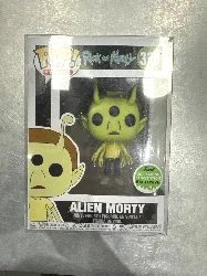 figurine pop - rick et morty - morty alien head - funko pop n°338