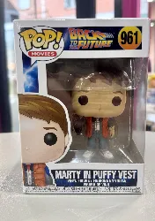 back to the future - bobble head pop n° 961 - marty in puffy vest