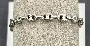 bracelet argent maille grains de café argent 925 millième (22 ct) 8,9g