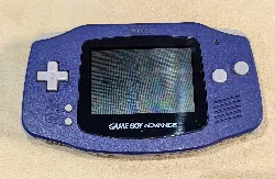 console gba game boy advance konsole purple