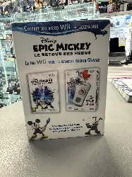 disney epic mickey 2 : le retour des héros wii + manette clicker oswald