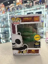 figurine funko pop - kung fu panda n°1567 - po chase