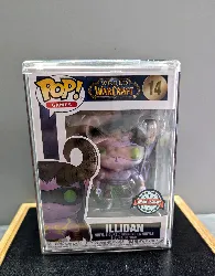 figurine funko! pop - world of warcraft n°14 - illidan - métallique (52847)