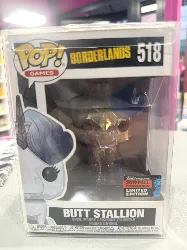 funko pop! borderlands butt stallion 518 nycc shared sticker exclusive