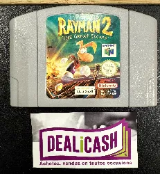 jeu nintendo n64 rayman 2 the great escape