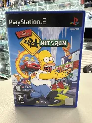 jeu ps2 the simpsons 'hit and run'