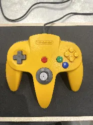 manette jaune pour nintendo 64