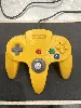 manette jaune pour nintendo 64