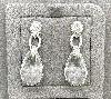 swarovski boucles d'oreilles pendants semla