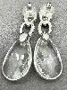 swarovski boucles d'oreilles pendants semla