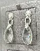 swarovski boucles d'oreilles pendants semla