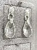 swarovski boucles d'oreilles pendants semla