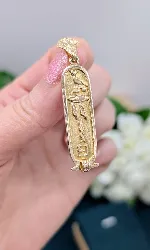 pendentif cartouche égyptien en or or 750 millième (18 ct) 4,40g