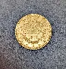 pièce d'or 20 francs génie 1875 a or 900/1000 6,45g