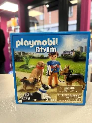 playmobil 9279 - entraineur et chiens