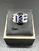 bague kenzo k stripes bleu et blanc argent 925 millième (22 ct) 11,10g