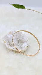 bracelet jonc lisse or 750 millième (18 ct) 12,80g