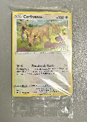 carte pokémon cerfrousse 125/189 neuf scellé