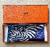 hermès foulard / gavroche 45 zebra pegasus en soie