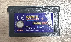 jeu gameboy advance sonic battle + sonic advance