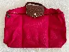 longchamp le pliage original briefcase/porte documents en toile rouge