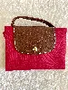 longchamp le pliage original porte documents s en toile rouge