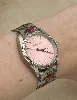 montre zadig et voltaire bracelet en tissu fleuri