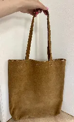 sac cabas nat et nin en cuir taupe