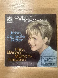 vinyle conny froboess - hey, baron münchhausen / john, der edle ritter (1964)