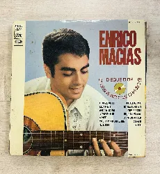 vinyle enrico macias - disque d'or de 5 années de chansons