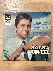 vinyle sacha distel - ces mots stupides (somethin' stupid) (1967)