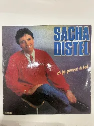 vinyle sacha distel - et je pense à toi (1985)