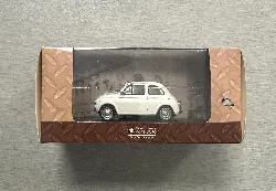 voiture miniature 1/43 norev atlas voiture de mon père : fiat 500 blanche