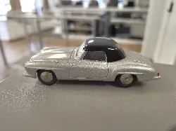 voiture miniature dinky toys 24h 1/43 mercedes 190 sl argent