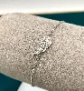 bracelet agatha aile en strass argent 925 millième (22 ct) 1,48g