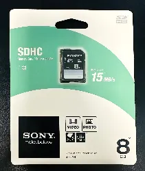 carte mémoire sony 8 gb sdhc sf-8n4