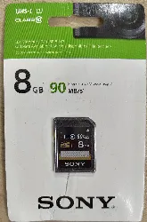 cartes sdhc 8 gb sony uhs-i class 10