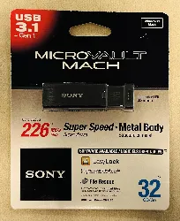 cle usb 32 gb 3.1 sony microvault mach