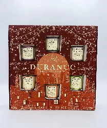 coffret découverte 6 bougies parfumées durance