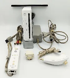 console nintendo wii blanche avec manettes