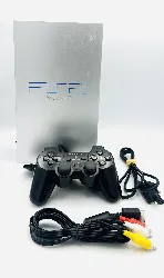 console sony console grise sony playstation 2 ps2 fat avec manette