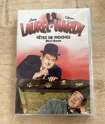 dvd laurel hardy tetes de pioches