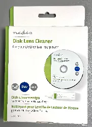 dvd nettoyant pour lentille de lecteur de disque ( console de jeux / lecteur blu-ray, dvd ou cd ) - nedis cldk110tp - 20 ml